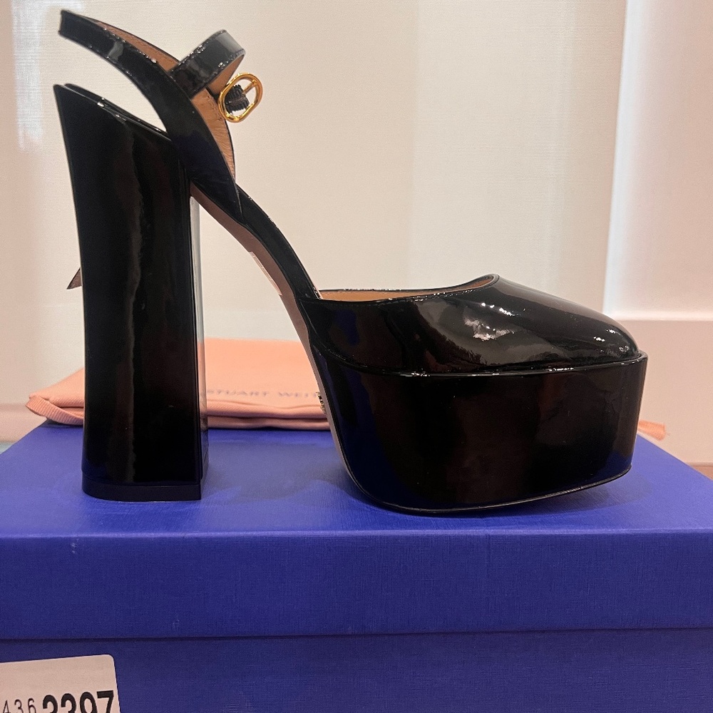 Stuart Weitzman SKYHIGH 145 PLATFORM PUMP